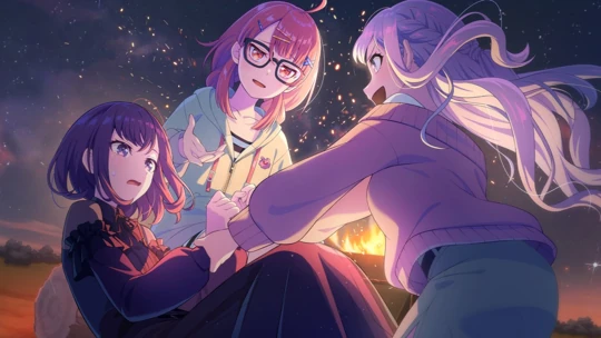 Sea at Night, Bonfire, and Youth — Nonoka Miyanaga snap card